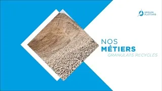 Miniature : Nos métiers : granulats recyclés