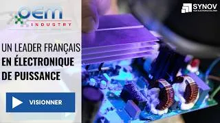 Miniature : Site OEM Industry du Groupe Synov - Leader français de l'électronique de puissance
