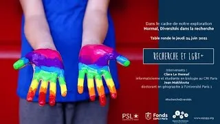 Miniature : #Normal - Recherche et LGBT+ -  Table-ronde le jeudi 24 juin à l’ESPGG