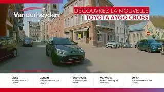Miniature : L'Aygo Cross -  by Toyota Vanderheyden - septembre 2022