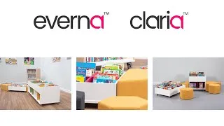 Miniature : Bacs à BD et albums Everna™ Découverte et assises Claria™