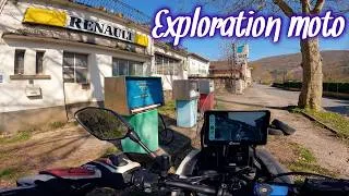 Miniature : J'AI TROUVÉ UNE STATION À 1 FRANC 47 DU LITRE! 😁 EXPLORATION MOTO COINS OUBLIÉS HERAULT AVEYRON