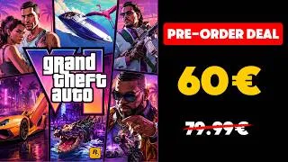 Miniature : GTA VI for ONLY €60! Save €20 on Your Pre-Order (Limited Deal)