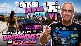 Miniature : GTA 6 4K les graphismes mon analyse Olivier gamer depuis 1978 #GTA6gameplay