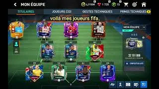Miniature : je vous montre mon équipe sur fifa mobile !