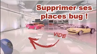 Miniature : Supprimer ses places bug dans ses garages - GTA ONLINE