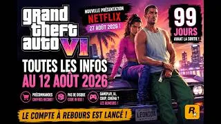Miniature : 🚨 GTA 6 : TOUTES les INFOS de la semaine ! | J-99 🔥 Extended Look, Netflix, Leaks...