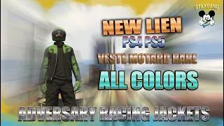 Miniature : ADVERSARY RACING JACKETS ALL COLOR 🔥 VESTE MOTARD TENUE RARE GTA 5 ONLINE | GTAXGANG