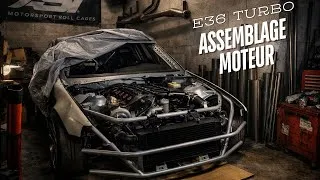Miniature : LA E36 TURBO reçoit son MOTEUR !!! PRO DRIFT CAR