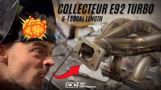 Miniature : IVRE il fabrique un COLLECTEUR Turbo ! E92 Turbo DRIFT
