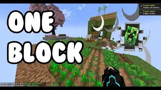 Miniature : OneBlock Challenge #2  Un Creeper Explose Ma Base Minecraft [FR]