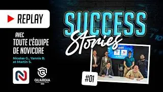 Miniature : "De Guardia CS à la création d'une société informatique & cyber" - Success Stories #01