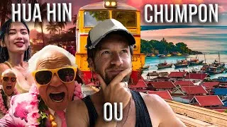 Miniature : S6 Thailande🇹🇭 :Vlog 2 On va voir les retraités à 🏝️HUA HIN 🏝️ et on se perd à 🏝️CHUMPON🛶