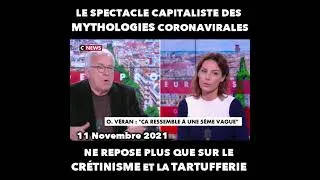 Miniature : Le spectacle capitaliste du virus mythologique ne repose plus que sur le crétinisme et la tartuferie