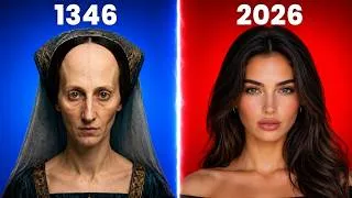 Miniature : L'ÉVOLUTION CHOQUANTE des CRITÈRES DE BEAUTÉ depuis 1000 ans !