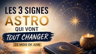 Miniature : Les 3 signes astro qui vont TOUT CHANGER ce mois de juin