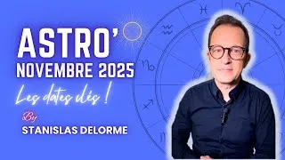 Miniature : ✨ ASTRO'NOVEMBRE 2025 : Les dates clés ✨