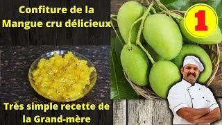 Miniature : Confiture de mangue à l'indienne | Aaam ki Lonji en Français | mangue verte | mangue crue ||