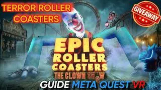 Miniature : EPIC ROLLER COASTER:  DLC "THE CLOWN SHOW" - REVIEW & GIVEAWAY (Meta Quest)