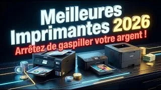 Miniature : Meilleures Imprimantes 2026 : Arrêtez de gaspiller votre argent !