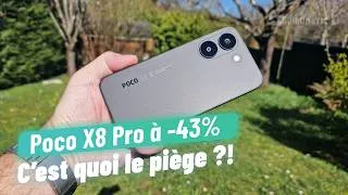 Miniature : 🔥 Énorme réduction sur le Poco X8 Pro avec ce code promo secret !