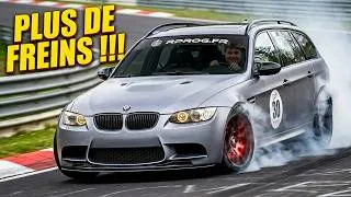 Miniature : JE PERDS LES FREINS SUR LE NURB AVEC LE M3 E91 DE DOBBY... (Supplément BDG)