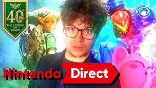 Miniature : ZELDA 40th + Nintendo Direct REACT (08 & 09/09/2026)