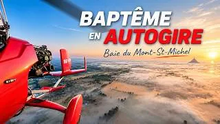 Miniature : Vols en ULM autogire au-dessus de la baie du Mont-Saint-Michel