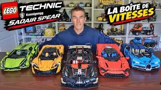 Miniature : Lego Technic SADAIR SPEAR Koenigsegg #42232 : la boîte de vitesse en action #lego #automobile #cars