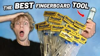 Miniature : J’ai créé LE MEILLEUR outil de fingerboard ?! (CleanPip™)