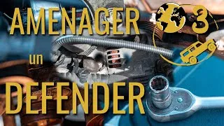 Miniature : AMENAGER un LAND ROVER DEFENDER en VAN - Episode 3 - COMMENT CHANGER un ALTERNATEUR ?