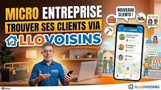 Miniature : Micro entreprise : trouver ses clients via allovoisin