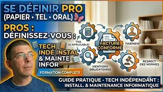 Miniature : Se Définir Pro : Le Guide( technicien indépendant installation et maintenance informatique)