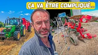 Miniature : 🚜 ON ATTAQUE LES LABOURS… MAIS C’EST DU BÉTON ! 😱 | La sécheresse nous bloque !