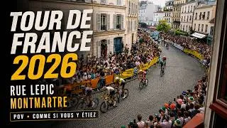 Miniature : Tour de France 2026 à Montmartre : le spectacle fou de la rue Lepic