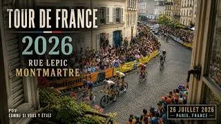 Miniature : Une fenêtre rue Lepic sur le Tour 2026 - 70 minutes brutes d'émotions