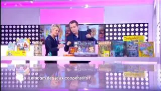 Miniature : Le boom des jeux coopératifs - France 2 - C'est au programme 03/04/17 - Belugames