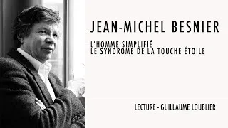 Miniature : l'Homme simplifié de Jean Michel Besnier Lecture Chapitre 1 deuxième partie