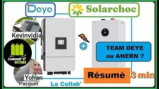 Miniature : DEYE ou pas? Résumé Vite fait !