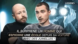 Miniature : IL SURPREND UN HOMME QUI ESPIONNE UNE ÉCOLE DEPUIS SA VOITURE AVEC DES JUMELLES !