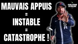 Miniature : De mauvais appuis dans le swing = CATASTROPHE !! Cours de golf