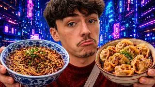 Miniature : Manger 24h dans une ville CYBERPUNK en Chine 🇨🇳🌃
