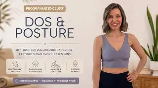 Miniature : Pilates Dos & Posture (3 semaines): Soulage tes douleurs & améliore ta posture