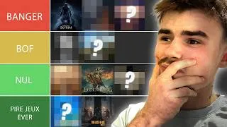 Miniature : J'ai classé TOUS les jeux auxquels j'ai joué | 37 JEUX