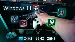 Miniature : Windows 11 24H2, 25H2 et 26H1 de Mai 2026 🎮 Xbox, Shared Audio, NPU, Barre des tâches, Caméra
