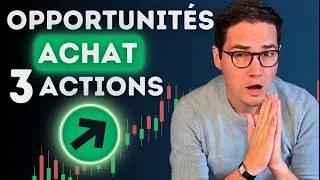 Miniature : J'achète 🤑 3 Actions PEA & CTO : Opportunités à saisir en bourse !