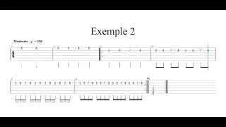 Miniature : Débit de notes exemple 2