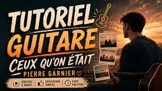 Miniature : Tuto guitare - Ceux qu'on était de Pierre Garnier - Accord LA#m DO# FA# SOL#