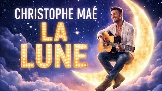 Miniature : Tuto guitare - La lune de Christophe  Maé - accord de la chanson (FA LA REm LA#M7) 
