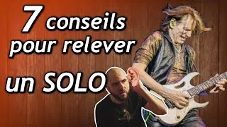 Miniature : 7 CONSEILS POUR RELEVER UN SOLO DE GUITARE 🎸